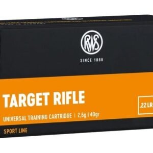 RWS 22LR Target Rifle 40gr LRN 50 Pack