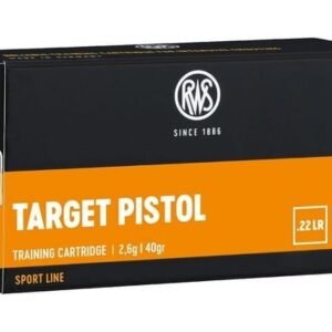RWS 22LR Target Pistol 40gr LRN 50 Pack