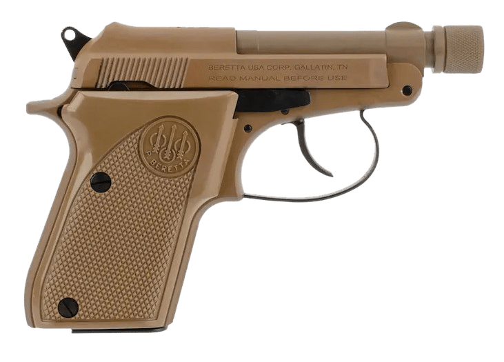 BERETTA 21A Bobcat FDE 22 LR 7 Round USA Made - Image 2