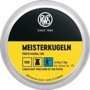 RWS Meisterkugeln 177cal Ø4.51 7.0gr 500 Pack