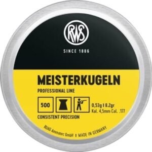 RWS Meisterkugeln 177cal Ø4.48 8.2gr 500 Pack