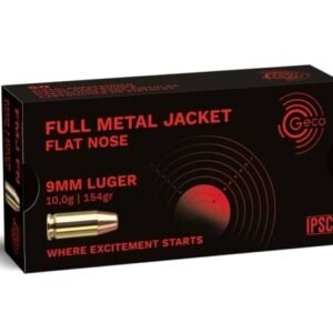 GECO 9mm 154gr Flat Nose FMJ 50 Pack