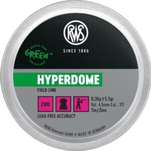 RWS Hyperdome Lead-Free 177cal 5.5gr 200 Pack