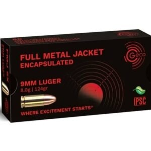 GECO 9mm 124gr Encapsulated FMJ 50 Pack