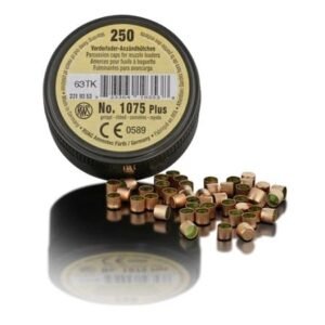 RWS Percussion Caps 1075 (#11) Ribbed Plus 250 Pack