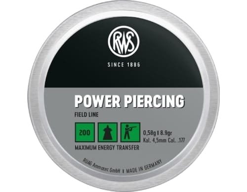 RWS Power Piercing 177cal 8.9gr Blister 200 Pack