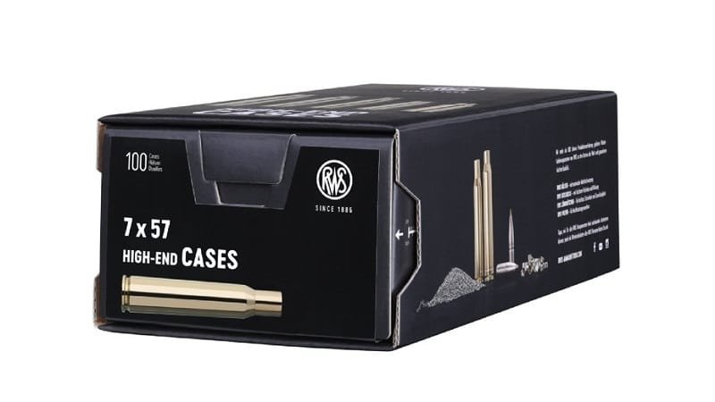 RWS Unprimed Brass 7×57 100 Pack