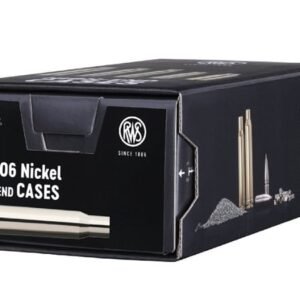RWS Unprimed Brass Nickel Plated 30-06 SPRG 100 Pack
