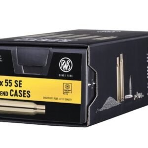 RWS Unprimed Brass 6.5×55 100 Pack