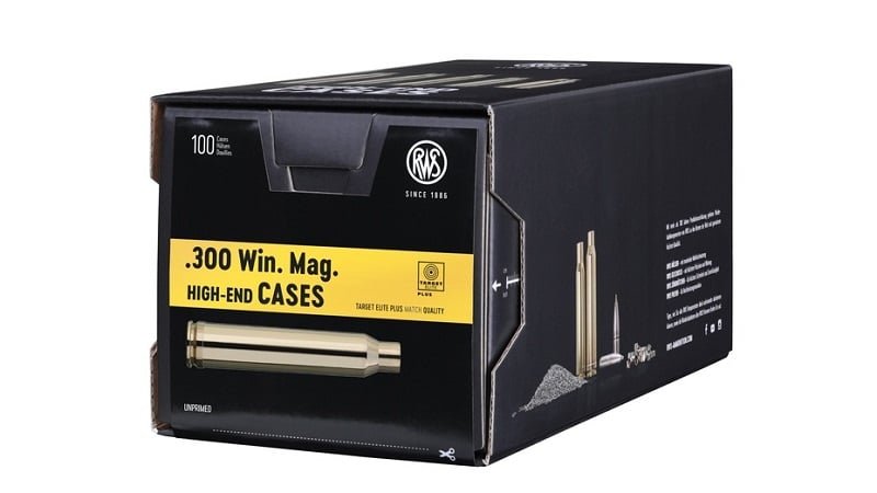 RWS Unprimed Brass 300 Win Mag 100 Pack - Image 2