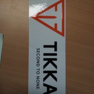 TIKKA Tikka Sticker 21cm x 6.5cm