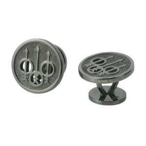 BERETTA Cufflinks Gunmetal