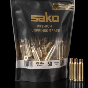 SAKO AMMO Unprimed Brass